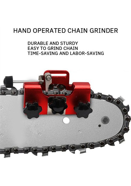 Bilezik Öğütücü Taşınabilir El Kranklı Zincir Öğütücü Seti Kırmızı (Yurt Dışından) fırsatları
