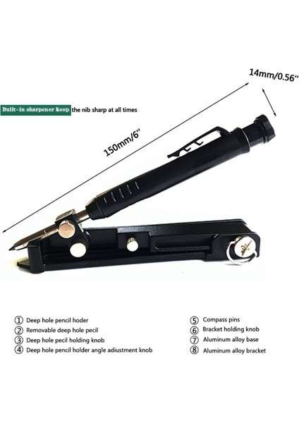 Çok Işlevli Çizik Çizme Aracı Alüminyum Alaşımlı Çizik Çizme Aracı Yapımı (Yurt Dışından) modelleri