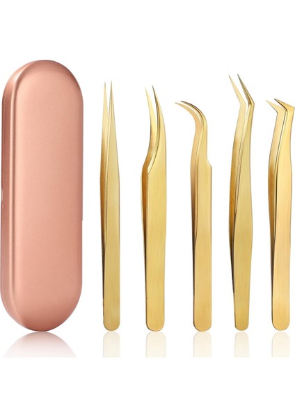 Klasik ve Hacimli Kirpik Uzatma Için Yüksek Hassasiyetli Kirpik Cımbızları (Yurt Dışından)