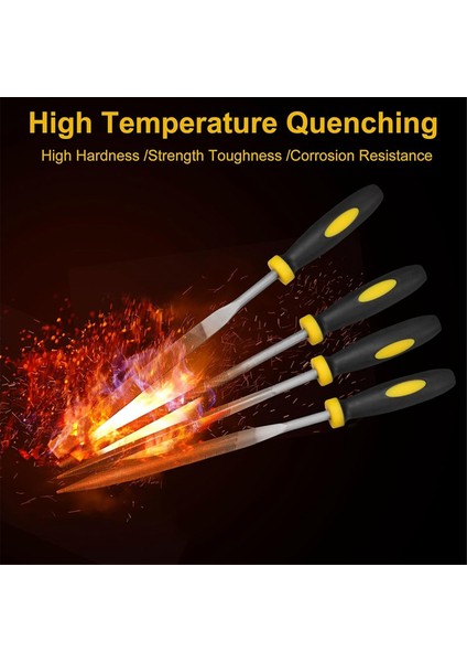 Küçük El Metal Dosya Seti, 6.3 Inç, 5 Parça, Dayanıklı Alaşımlı Çelik Iğne (Yurt Dışından) indirimleri