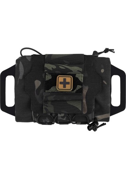 Açık Hava Avcılık Kamp Acil Durum Hayatta Kalma Kiti Koyu Kamuflaj (Yurt Dışından)