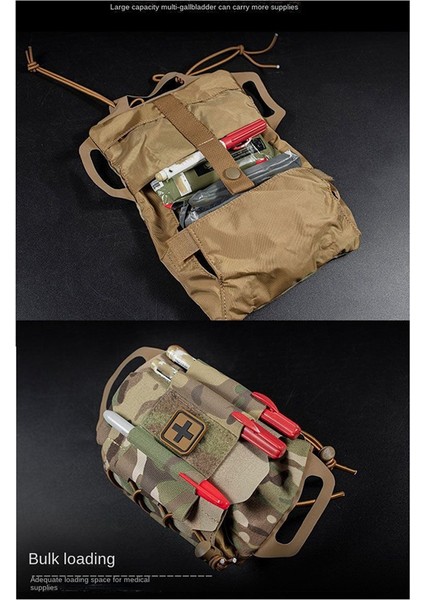 Açık Hava Avcılık Kamp Acil Durum Hayatta Kalma Kiti Koyu Kamuflaj (Yurt Dışından) modelleri