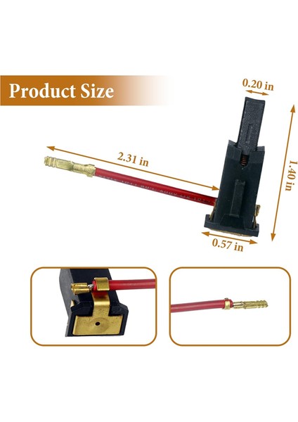 4 Adet N292059 Karbon Fırça Kutusu Montajı Zımpara Fırça Kutusuna Uygundur (Yurt Dışından) fiyatları