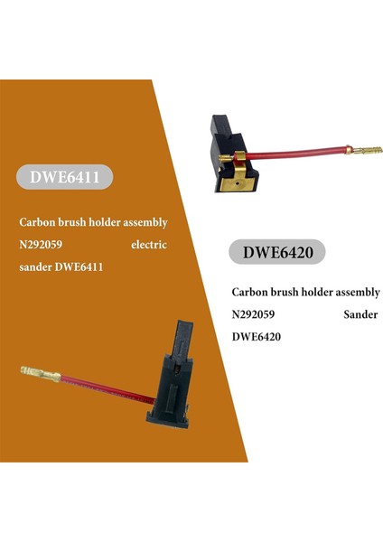 4 Adet N292059 Karbon Fırça Kutusu Montajı Zımpara Fırça Kutusuna Uygundur (Yurt Dışından) modelleri
