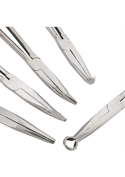 5 Adet Uzun Iğne Burunlu Pense Seti 25/45/90 Derece Açı, Düz (Yurt Dışından) fiyatları