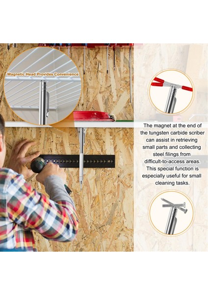 2 Paket Tungsten Karbür Uçlu Çizici Alet, Metal Çizici Çizici (Yurt Dışından) indirimleri