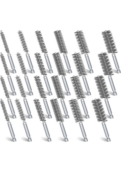 Delme Temizleme Fırçası Seti, Tel Delme Fırçası Seti Paslanmaz Çelik (Yurt Dışından)