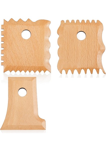 3 Adet Çömlek Ayak Şekillendirici Aletleri Çömlek Aletleri Çömlek Oyma Kili (Yurt Dışından)