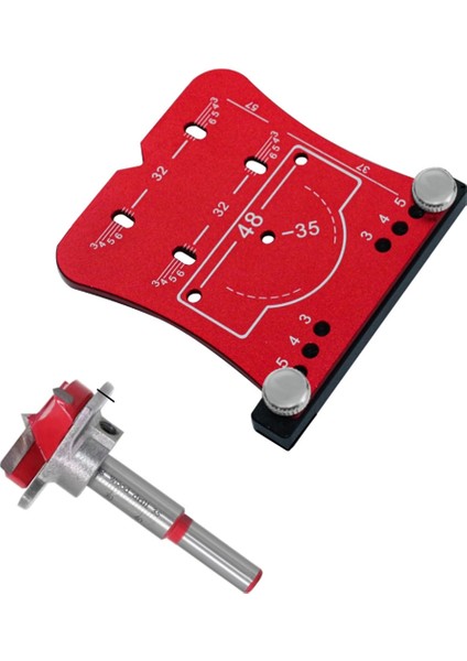 35MM Ağaç Işleme Menteşe Deliği Açma Delme Aleti - Bir Set (Yurt Dışından) fiyatları