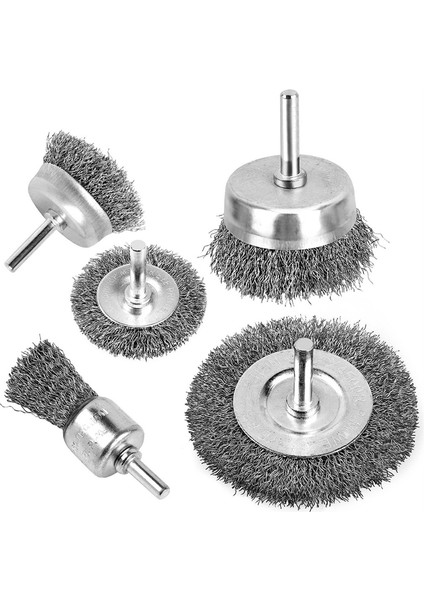 Matkap Için Tel Fırça, Tel Tekerlek Fırçası Bardak Seti, Soyma ve Matkap (Yurt Dışından)