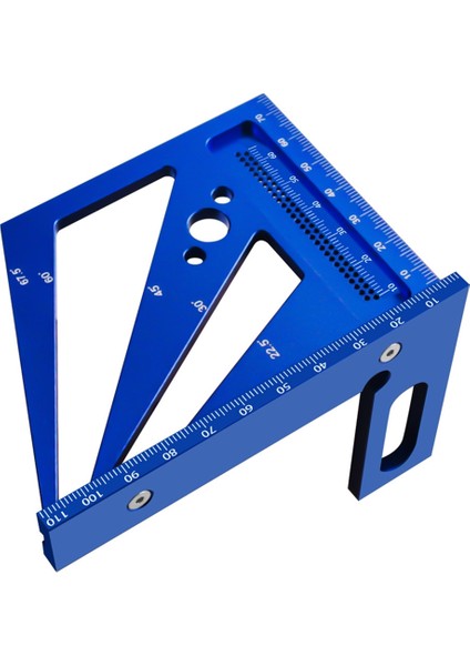 Çok Açı 3D Ölçüm Cetveli, Ahşap Marangoz Işçiliği Renk: Mavi (Yurt Dışından) indirimleri
