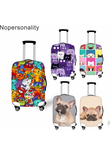 Z3858 Stili L Beden 18''-32'' Gövde Kılıfı Anti-Toz French Bulldog Baskılı Valiz Koruyucu Toz Kapağı Su Geçirmez Seyahat Valizi Kılıfı Xl (Yurt Dışından) fiyatları