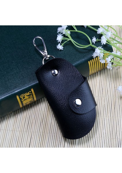 Sarı Stil Deri Ev Hizmetçisi Tutucular Araba Anahtarlık Anahtarlık Çanta Kılıfı Unisex Cüzdan Kapağı Basit Düz Renkli Saklama Çantası (Yurt Dışından) modelleri