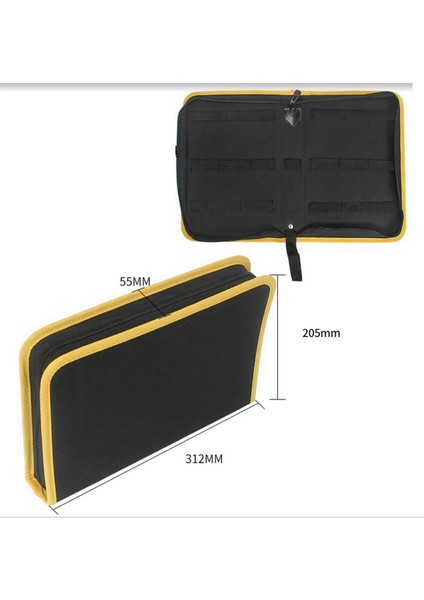 Çok Işlevli Oxford Tuval Alet Seti Multimetre Alet Çantası, L Numarası (Yurt Dışından) indirimleri