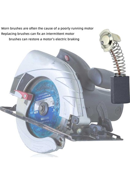 Elektrik Motoru Karbon Fırça Seti - 10 Boyutlu 40 Paket Tamir Takımı (Yurt Dışından) modelleri