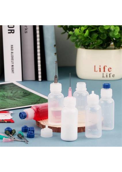 30 Adet Tutkal Aplikatör Şişeleri, Kör Iğne Ucu ile (Yurt Dışından) fırsatları