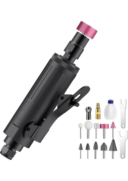 Hava Düz Kalıp Taşlama Makinesi, 1/4in Pnömatik Açı Kalıp Taşlama Makinesi (Yurt Dışından)