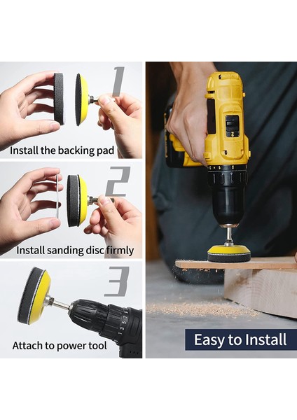 120 Adet 3 Inç Zımpara Diskleri (Yurt Dışından) modelleri