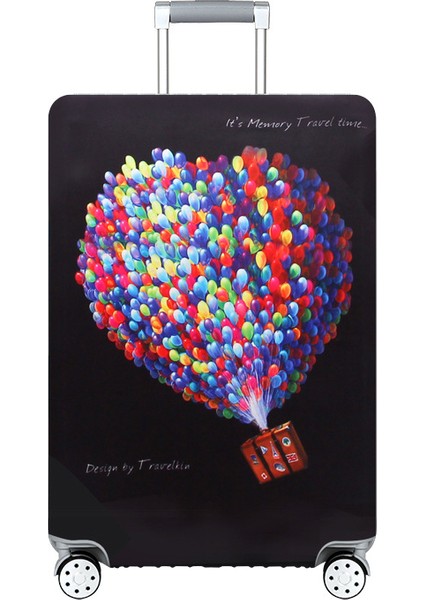Balon Stili Xl Beden Seyahat Valizi Kılıfı Koruyucu Bavul Kılıfı Seyahat Valizi Korumalı Seyahat Bavul Korumalı Seyahat 407 (Yurt Dışından)