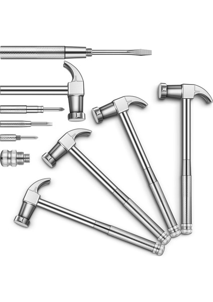 6'sı 1 Arada Çekiç Tornavida Seti Çok Amaçlı Çekiç ve Tornavida (Yurt Dışından)