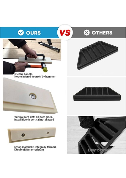 Vinil Plank Zemin Kaplaması Için Dokunma Bloğu Zemin Kaplama Kurulumu (250MM) (Yurt Dışından) fırsatları