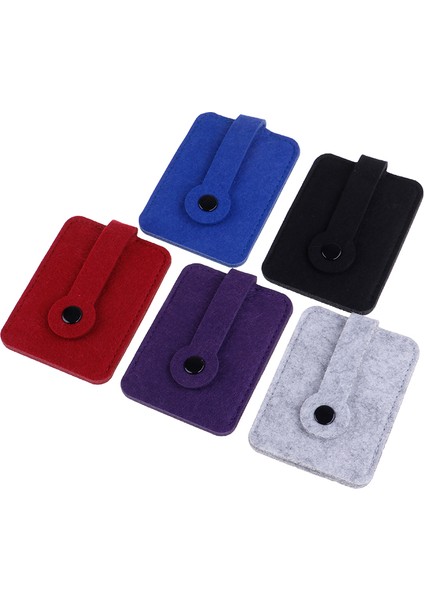 Kırmızı Stil 1 Adet Erkek Kadın Yün Keçe Anahtarlık Tutucu Kılıf Çanta Cebi Sıcak Araba Anahtar Cüzdanı Anahtarlar Organizatör Torbası (Yurt Dışından) modelleri