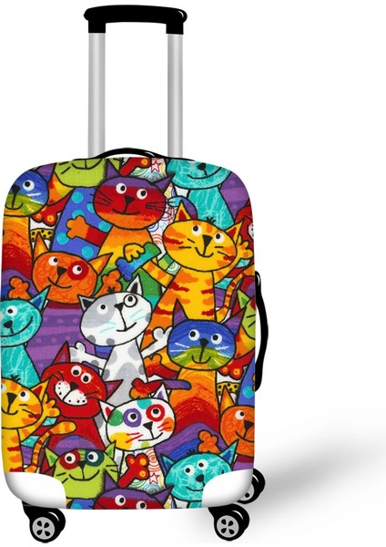 ZLH1722F26 Stili M Beden 18''-32'' Gövde Kılıfı Anti-Toz French Bulldog Baskılı Valiz Koruyucu Toz Kapağı Su Geçirmez Seyahat Valizi Kılıfı Xl (Yurt Dışından) indirimleri