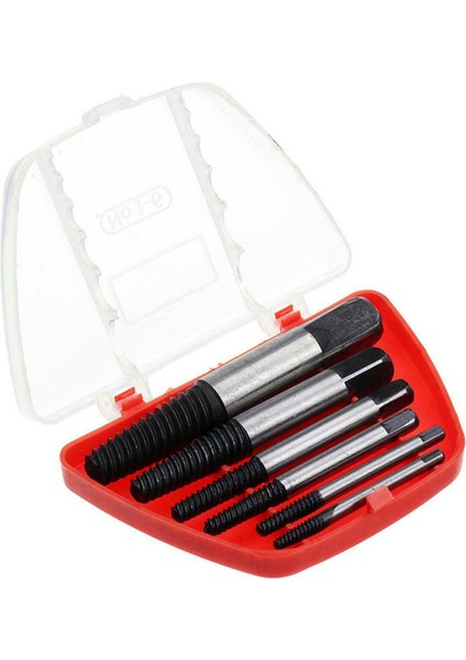 6 Adet Kırık Vida Çıkarma Seti 3-25MM Matkap Seti Karbon Çelik (Yurt Dışından)