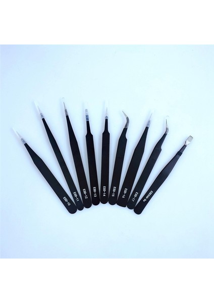 Anti-Statik Cımbız Kombinasyon Seti Bez Çanta 10 Parça Set Düz (Yurt Dışından) fırsatları