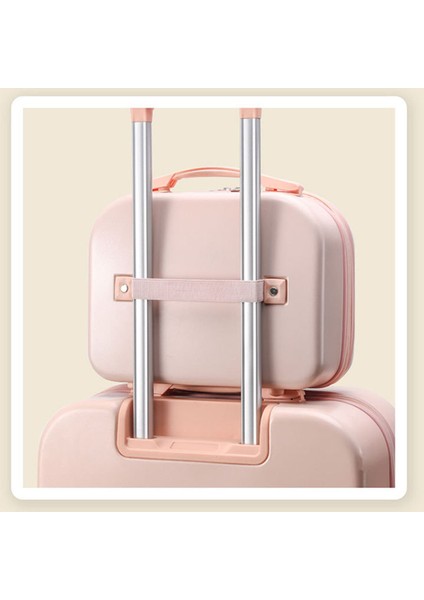 Sarı Stil Mini Seyahat El Bagajı Kozmetik Çantası Küçük Makyaj Taşıma Çantası Makyaj Için Valiz Çok Fonksiyonlu Depolama Organizatörü (Yurt Dışından) fırsatları