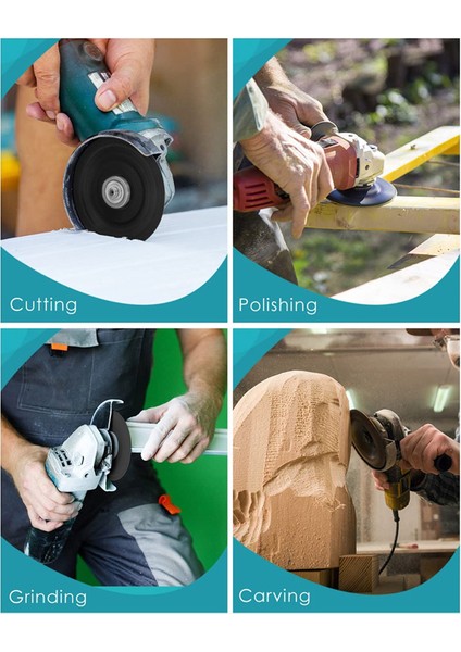 125 mm Açı Taşlama Makineleri Için 2'li Ahşap Taşlama Diski Seti (Yurt Dışından) modelleri