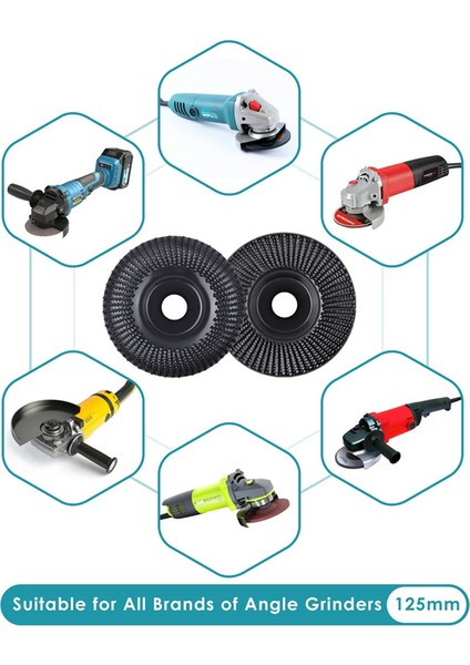 125 mm Açı Taşlama Makineleri Için 2'li Ahşap Taşlama Diski Seti (Yurt Dışından) indirimleri