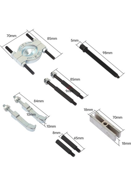 9 Parçalı Yüksek Mukavemetli Metal Rulman Sökme Aleti (Yurt Dışından) fiyatları