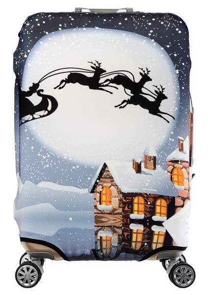 No.13 Tarzı L Beden Hmunıı Moda Valiz Kılıfı Seyahat Bavulu Korumalı Kapaklar Kapaklı Bavul Kapaklı Fermuarlı (Yurt Dışından)