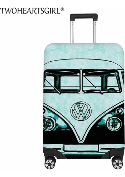 Z5497 Stili L Beden Twoheartsgırl Seyahat Valizi Koruyucu Kapaklar Çizgi Araba Baskılı Seyahat Aksesuarları Elastik Bagaj Kılıfı Uygulama Inç'e (Yurt Dışından)