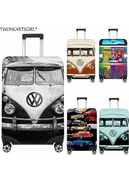 Z5497 Stili L Beden Twoheartsgırl Seyahat Valizi Koruyucu Kapaklar Çizgi Araba Baskılı Seyahat Aksesuarları Elastik Bagaj Kılıfı Uygulama Inç'e (Yurt Dışından) modelleri