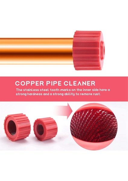 3 Adet Bakır Boru Temizleyici Seti 1/2 Inç, 3/4 Inç ve 1 Inç (Yurt Dışından) fiyatları