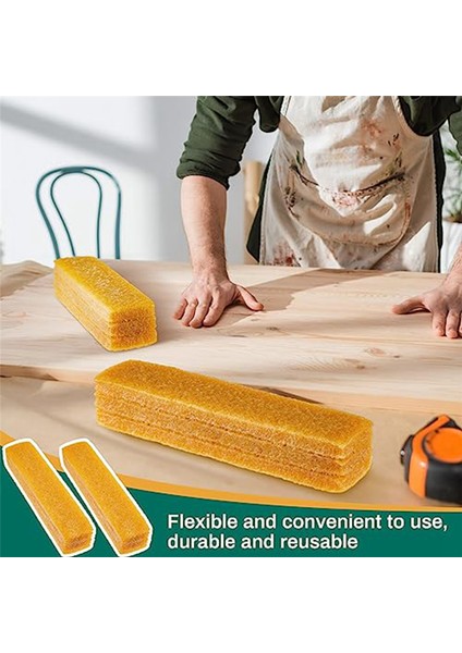 4 Parçalı Zımpara Temizleme Çubuğu Seti, 8 Inç Uzunluğunda Aşındırıcı Temizleme Çubuğu (Yurt Dışından) indirimleri