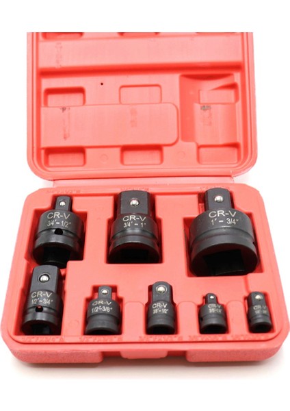 8 Adet/takım Darbeli Soket Adaptörü, -V Soket Anahtarı Azaltma Adaptörü (Yurt Dışından)