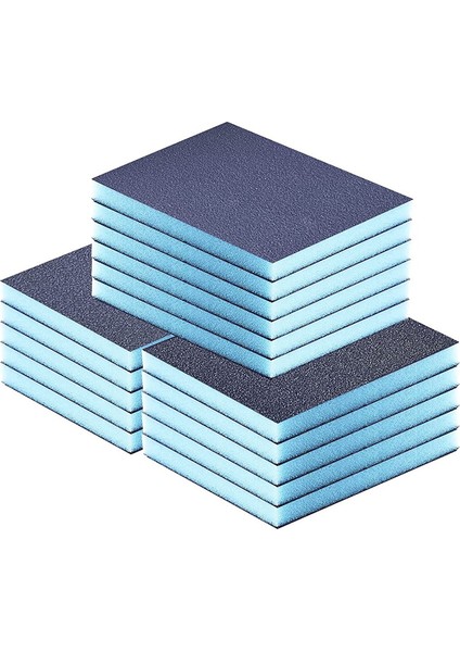 Zımpara Süngeri, 16 Parça Zımpara Bloğu (100 120 220 ) (Yurt Dışından)