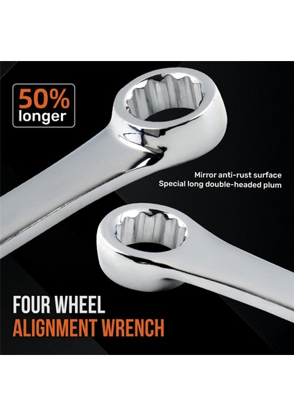 Dört Tekerlekli Konumlandırma Anahtarı Bakım Aleti 17-19MM (Yurt Dışından) modelleri