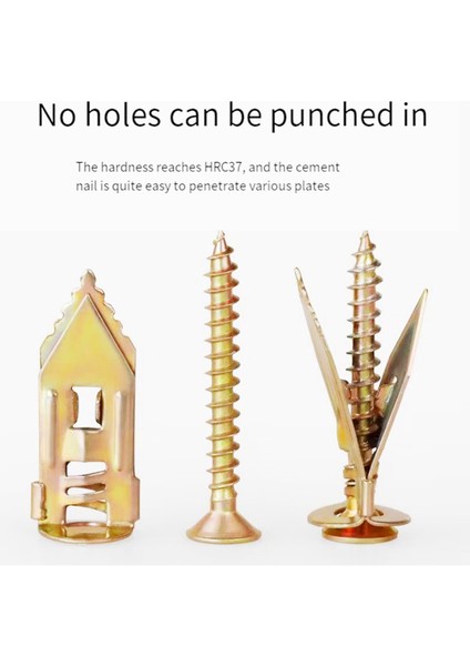 Kolay Uygulama Için 100 Adet Geliştirilmiş Kendiliğinden Delinebilen Duvar Ankraj Vidaları (Yurt Dışından) fırsatları