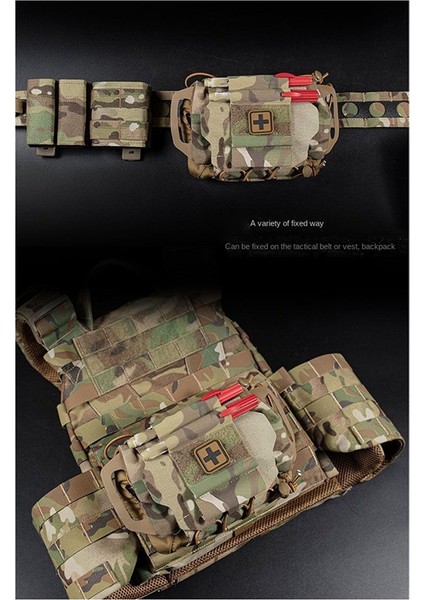 Açık Hava Avcılık Kamp Acil Durum Hayatta Kalma Kiti Çamur Rengi (Yurt Dışından) fiyatları