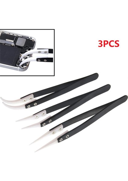 3 Adet Siyah Saplı Seramik Cımbız Bakım ve Kelepçeleme Aleti (Yurt Dışından) fiyatları