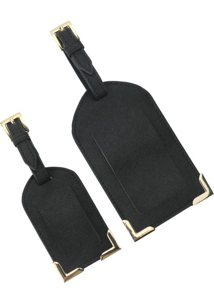 Mavi 7.5X12CM Tarzı Yüksek Kaliteli Kişiselleştirilmiş Ilk Harf Seyahat Aksesuarları Metal Süs Bagaj Etiketi Seyahat Valizi Etiket Kimlik Adres Etiketleri (Yurt Dışından)