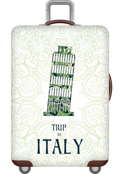 F Bagaj Kapağı Stili Xl Beden Elastik Valiz Kılıfı Valiz Kapağı Kalınlaşan Esnek Kumaş Valiz Koruyucu Kılıflar Seyahat Valizi Kutusu Için (Yurt Dışından)