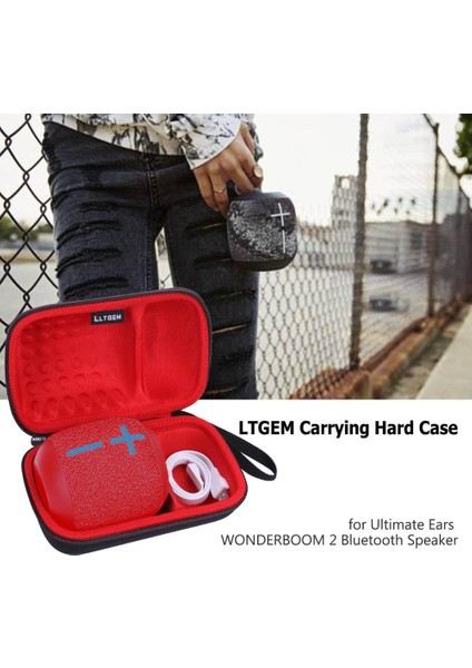 Satılık Stil Için Sadece Durumda Ltgem Su Geçirmez Eva Sert Kılıf Ultimate Ears Wonderboom 2 Bluetooth Hoparlör Için (Yurt Dışından) indirimleri