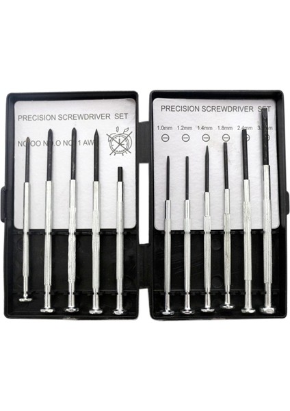 11 Adet Hassas Mekanik Tornavida Seti (Yurt Dışından)