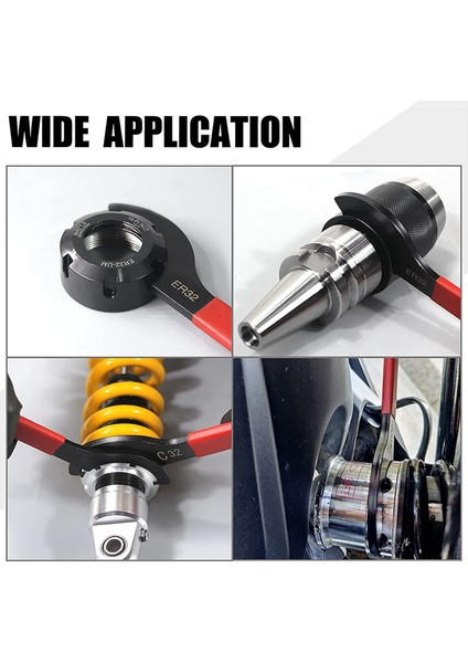 Coilover Anahtar Anahtarı, 7 Parça Kaymaz Anahtar Anahtarı Seti (Yurt Dışından)