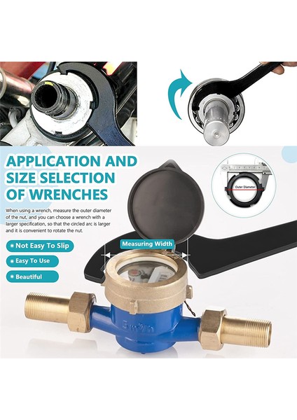 Coilover Anahtar Anahtarı, 7 Parça Kaymaz Anahtar Anahtarı Seti (Yurt Dışından)